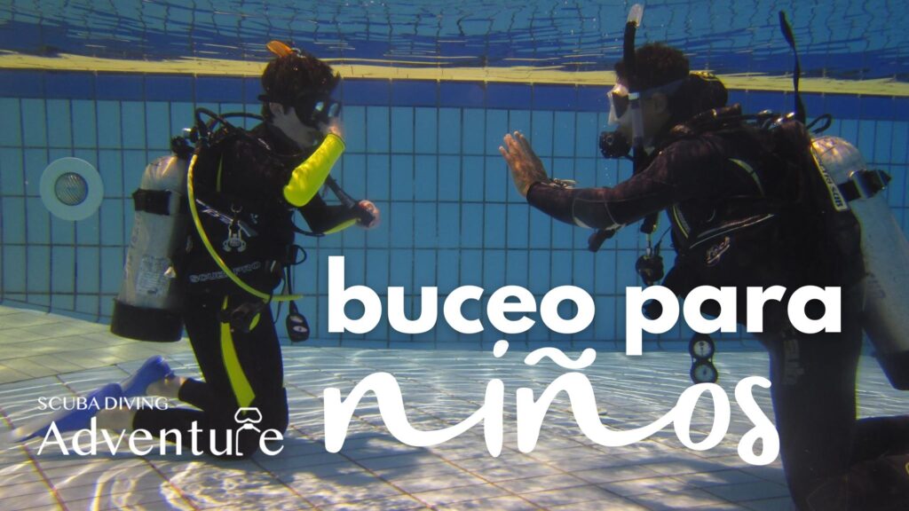 buceo para niños