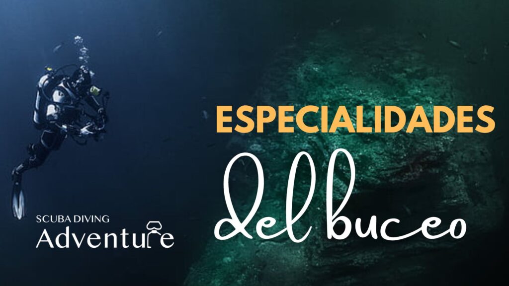 especialidades del buceo