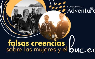 Falsas creencias sobre las mujeres en el buceo 