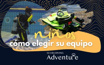 Cómo elegir el equipo de buceo para los niños 