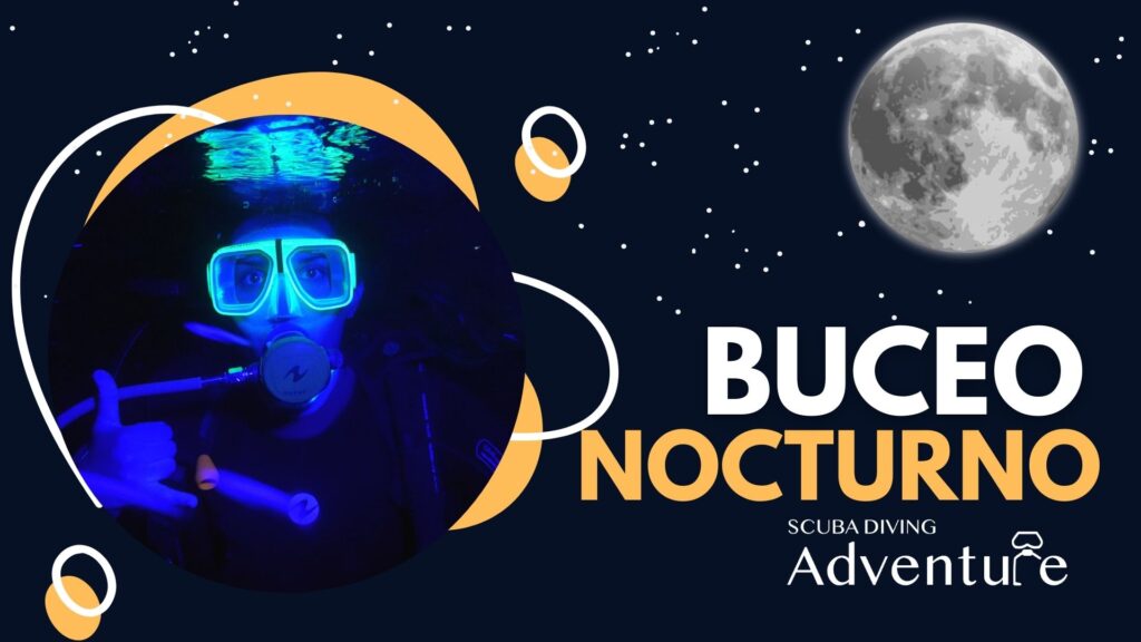 buceo nocturno